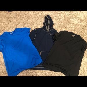 Lot of 3 shirts including two izod cool-fx